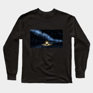 Alone on the sea Long Sleeve T-Shirt